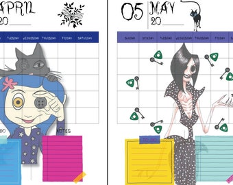 Coraline Printable Planner