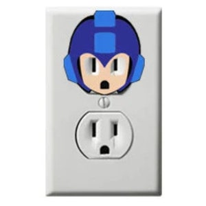 Mega Man - Stickers - Valentines gift for himGifts - Zelda - Wall Art - Mega Man Stickers - Video Game Stickers