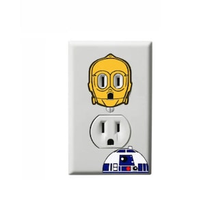 C3PO und R2D2 - Aufkleber - Star Wars Legion - Custom Sticker - Star Wars - Star Wars Cosplay - Valentinstag Geschenk für Ihn - Star Wars Helm