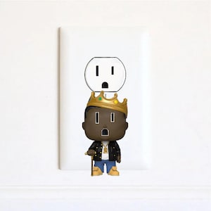 Notorious BIG - Aufkleber - Biggie Smalls - Biggie - Hip Hop - Wand-Kunst-Dekor - Vinyl - Wohnkultur - Kunst - Tupac