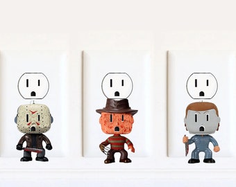 Freddy Krueger - Jason - Michael Myers - Stickers - Horror - Home Decor - Freddy Krueger Sweater - Gifts - Nightmare - Halloween Decor