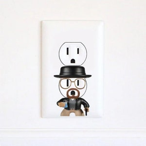 Heisenberg - Breaking Bad - Steckdose Wandaufkleber