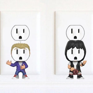 Bill und Ted - Aufkleber - Bill und Ted Aufkleber - Weihnachten - Valentinstag Geschenk für ihn - Keanu Reeves - Bill und Teds Excellent Adventure