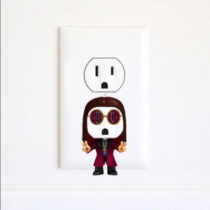 Ozzy Osbourne - Black Sabbath - Heavy Metal - Steckdose Wand Kunst Aufkleber - Black Sabbath Poster