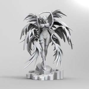 Angewomon - Digimon - 3D STL File
