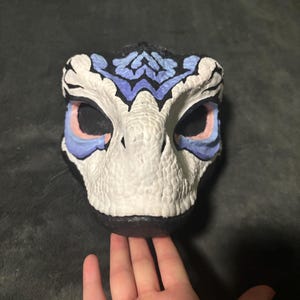 Painted Dinomask Premade (READ DESCRIPTION)