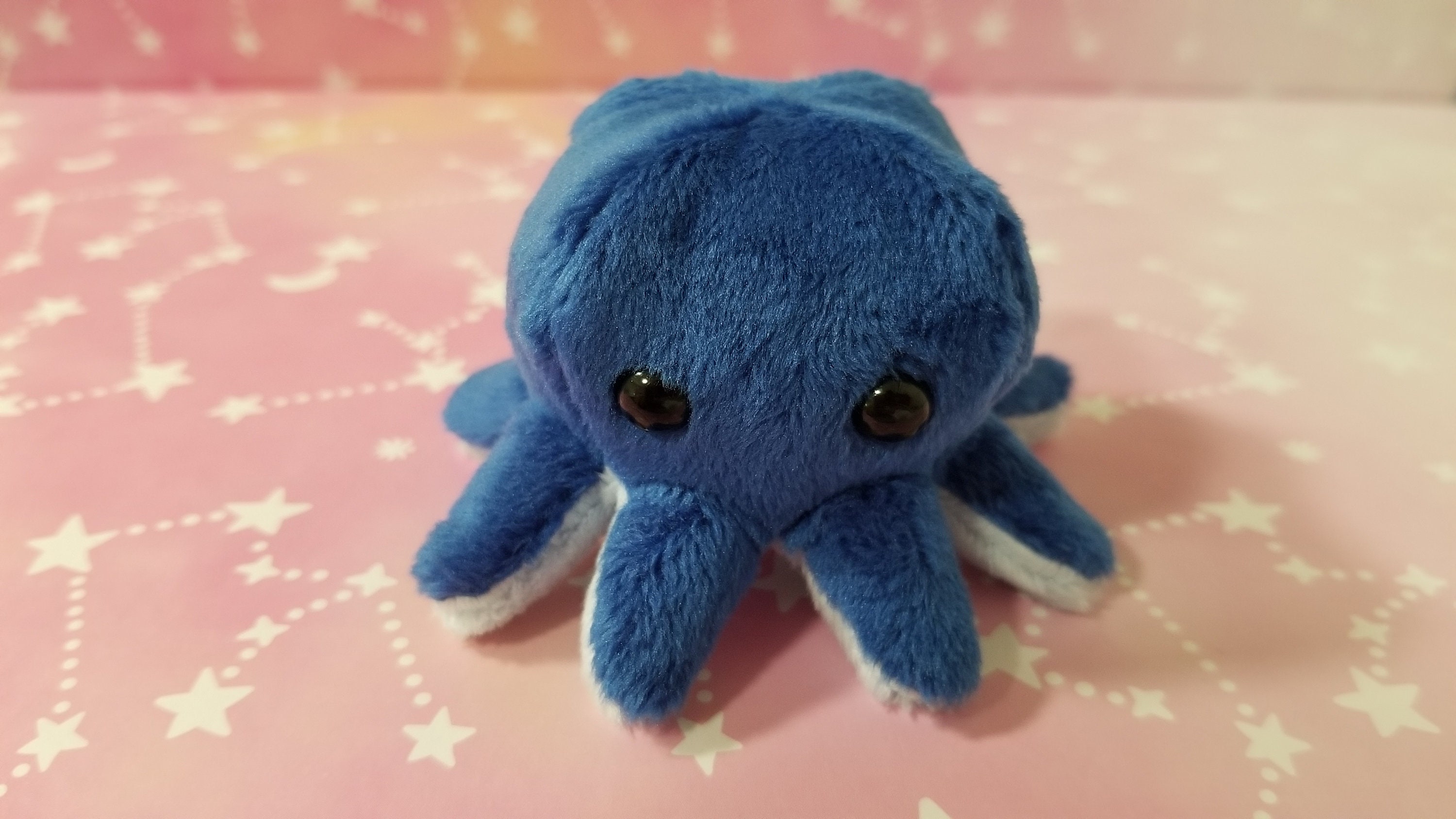 blue squid plush