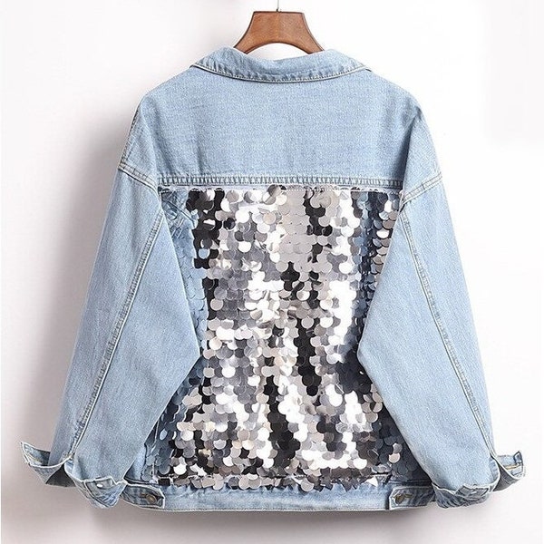 Glitter Jacket Etsy