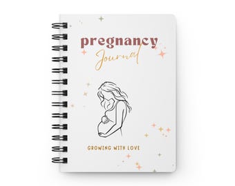 Pregnancy Journal, Memory Book, Expecting Mom Gift, Mom to Be Keepsake, Baby Shower, New Parent Journal, Growth Planner
