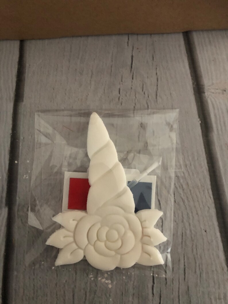 Paint Your Own Unicorn and Rainbow Cookies, Individually Wrapped With