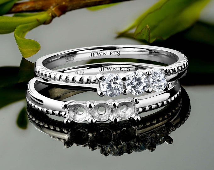 Silver Ring Blanks JeweletsNewYork