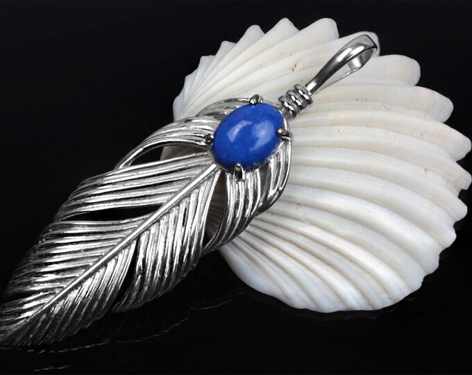 Stunning Celtic Silver 925 Pendant with Lapis Lazuli, Moonstone, Labradorite, and Opal Lab, Silver 925