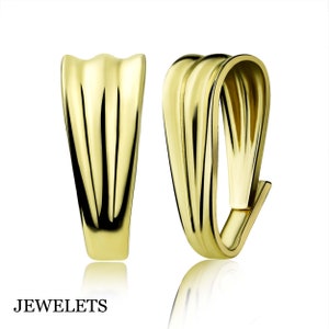 10k gold bail for cheap pendant