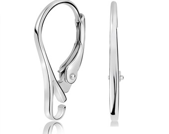 Sterling Silver Lever-Back Pair,  DIY Jewelry and Earrings Repair