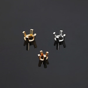14 K Solid Gold 4-Prong Standard  Settings,