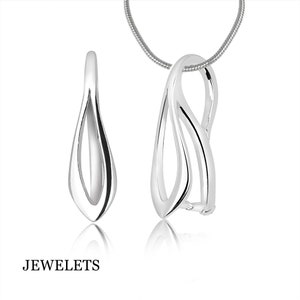 Silver Bail DIY Pendants Gemstones and Crystal Clamped Bails