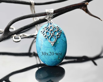 925 Silver Pendant Blank Pinching Bail Small Size