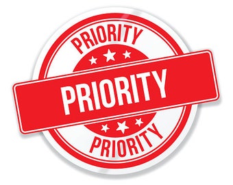 Priority postal delivery - you can help to cover some part of expense for delivering