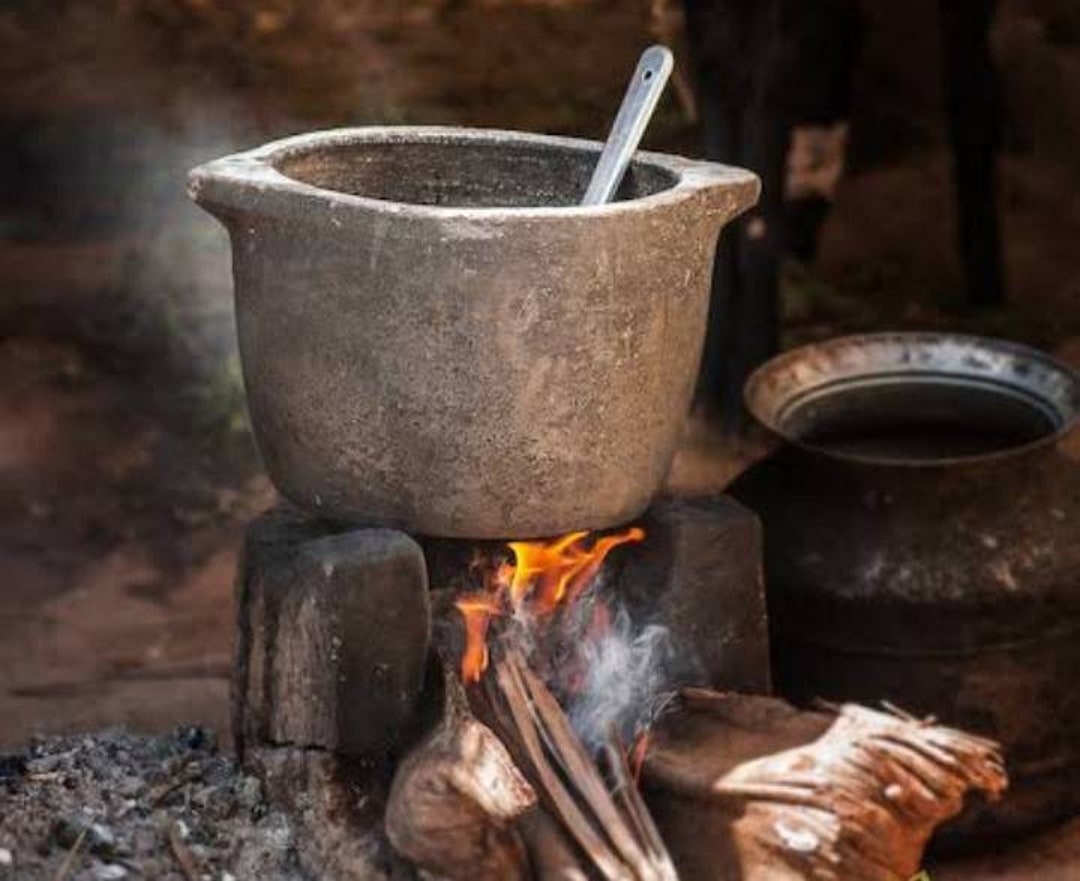 Southindian Traditional Seasoned Soapstone Cooking Pot maa Etsy