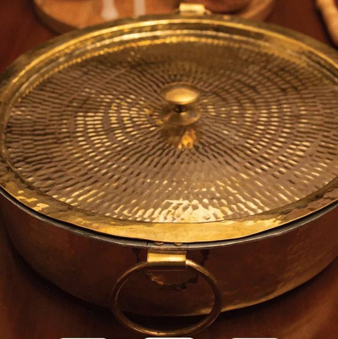 Brass Lagan /brass Large Cookwear /biryani Handi/capicity 8 Etsy