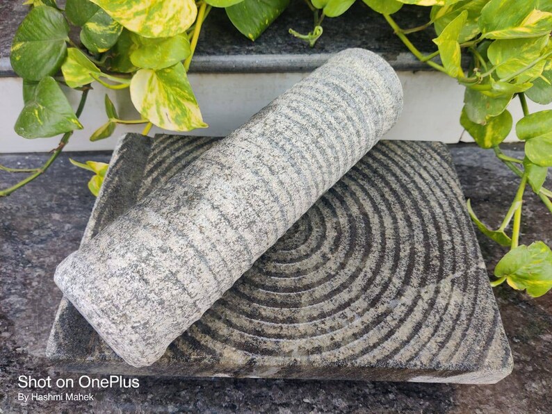 Ammikallu Grinding Stone Hand Grinder SIL Batta Large Size Etsy