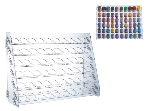 Organisateur Peinture Bois Plydolex - 87 Pots + 14 Pinceaux