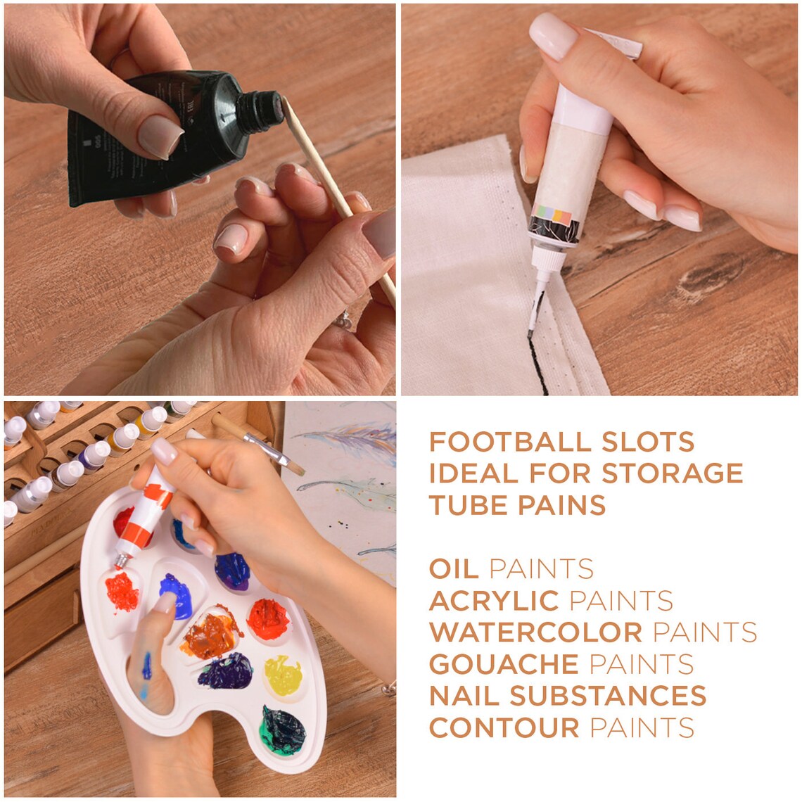 Modular Paint Tube Organizer Holder for Paint Tubes Suitable Etsy