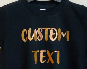 foil print tops