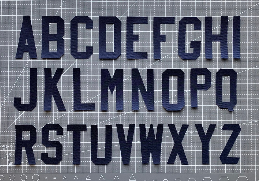 Uniform Lettering 2