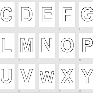 ABC Uppercase and Lowercase Letters PDF 28 Pages - 4 PDF Files for Kids ...