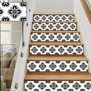 Nowoczesne naklejki na stopnie schodów – samoprzylepne paski winylowe – HD14