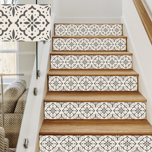 Nowoczesne naklejki na stopnie schodowe, samoprzylepne paski winylowe - HD41