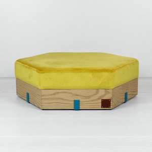 Design kennel in wood and fabric for dogs and cats