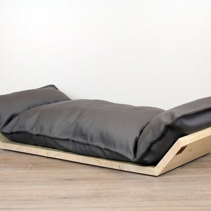 Designer wooden bed bed for dogs