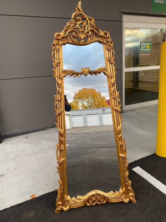 Bedroom Mirror Bathroom Mirror Wall Mirror Handmade gold bow Brass