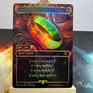 Der Eine Ring MTG Test Karte