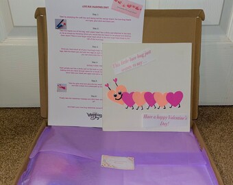 Valentines craft box