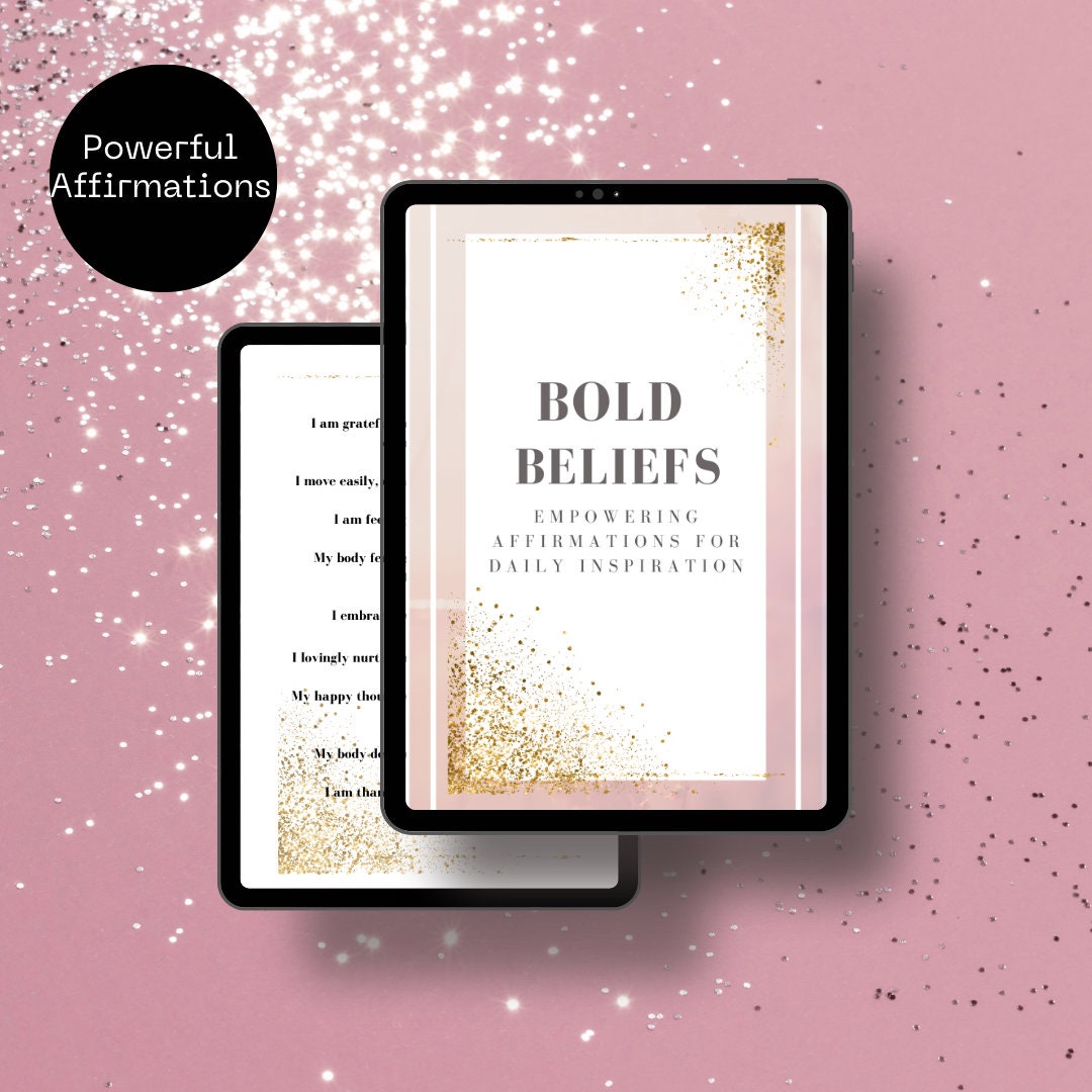 Bold Beliefs: Empowering Affirmations for Daily Inspiration - Etsy