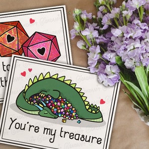 Printable DND Valentines Cards, TTRPG Love Cards, Valentine Gift Ideas ...