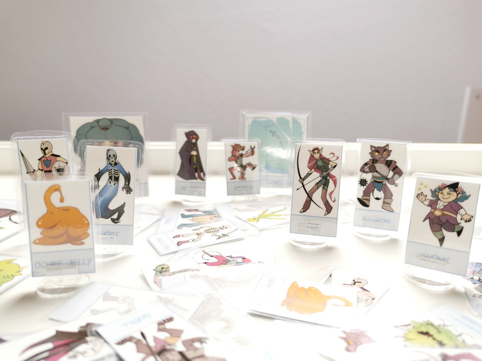 Dnd PRINTABLE MINIATURES Dnd Minis Dungeons and Dragons - Etsy
