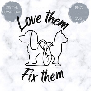 Love Them Fix Them SVG