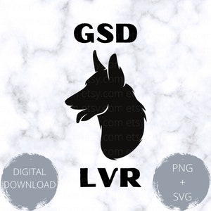 GSD Lover SVG