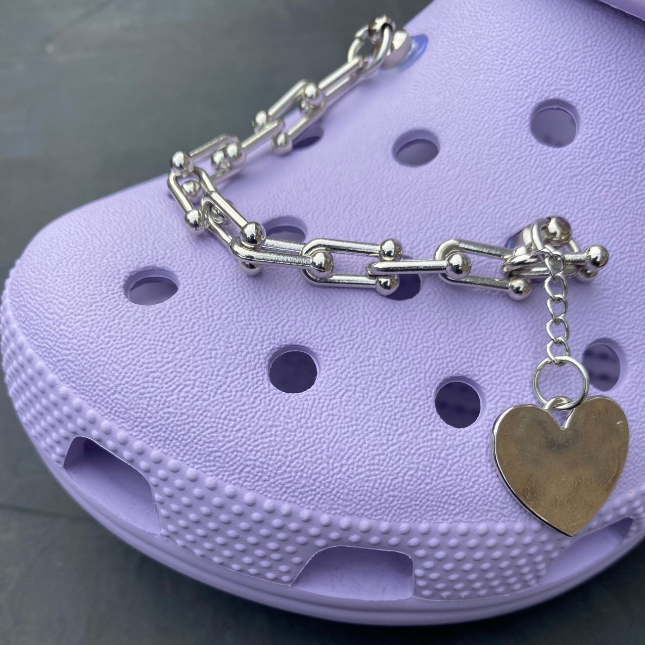 Crocs metal chain Etsy Nederland