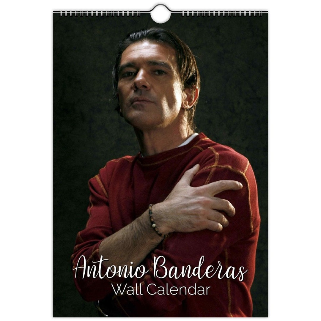 Antonio Banderas 2023/24/25 Calendar Choose Start Month & Etsy