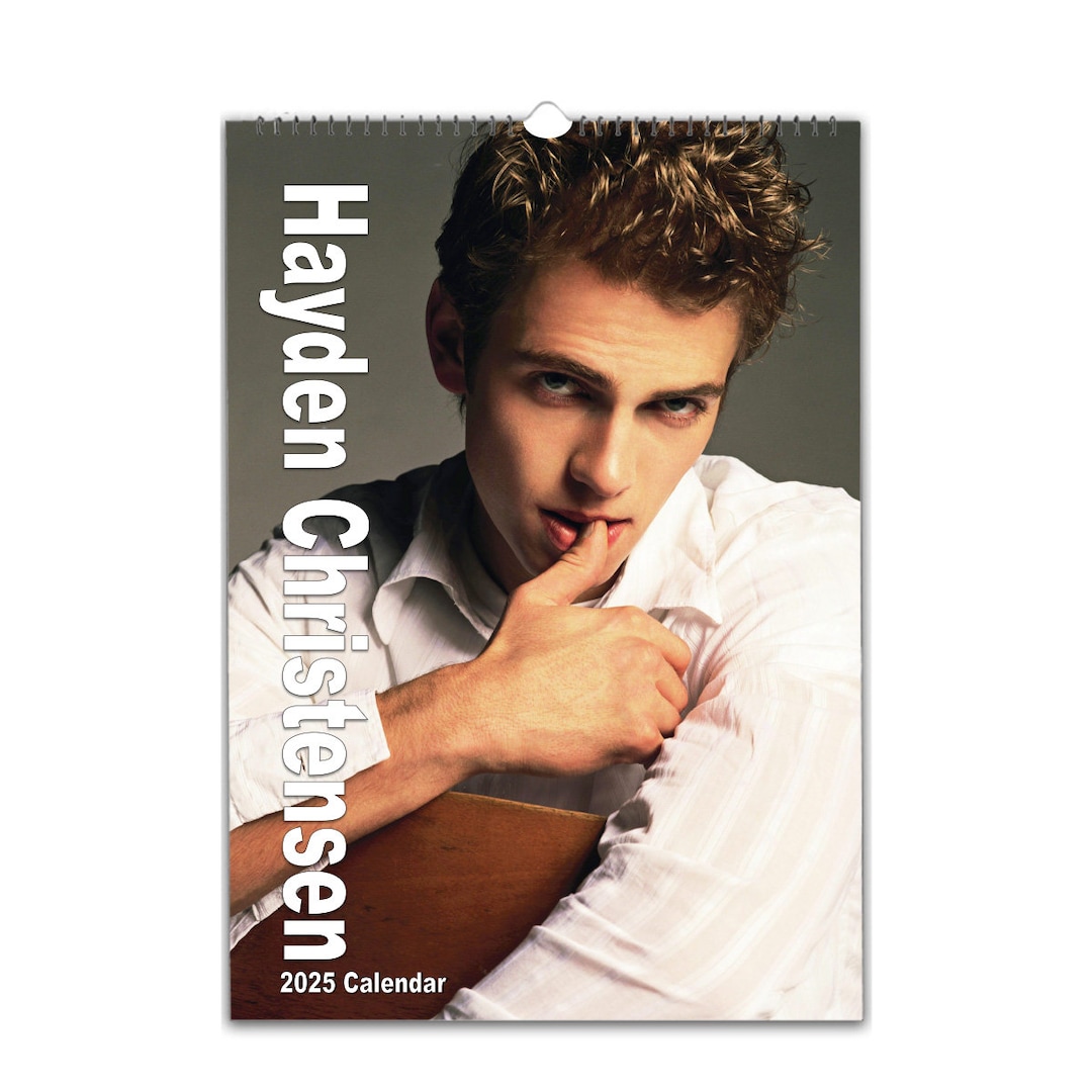 Hayden Christensen Photo 2025/26 Calendar Choose Start Month Personalise Front Cover Etsy