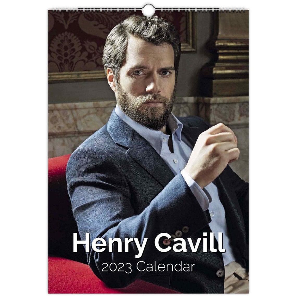 Henry Cavill 2023/24/25 Calendar Choose Start Month & Language