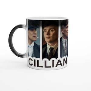 Cillian murphy Magic 11oz Ceramic Mug | image revealed when filled hot | Personalised