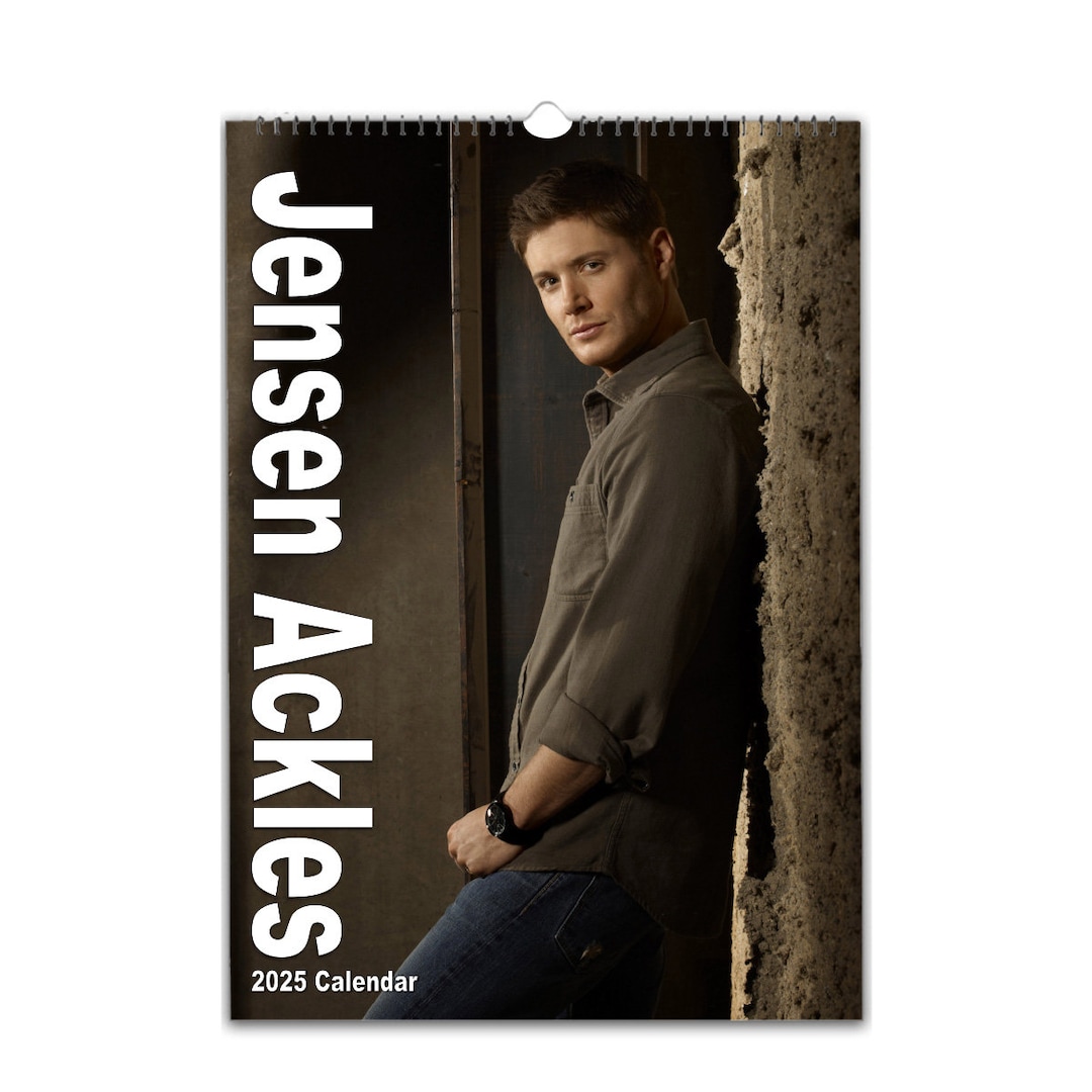 Jensen Ackles Photo 2025/26 Calendar Choose Start Month Personalise