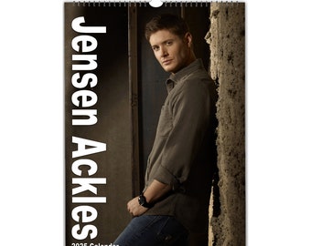 Jensen Ackles Photo 2025/26 Calendar | Choose Start month| Personalise Front Cover