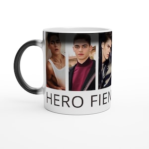 Hero fiennes tiffin Magic 11oz Ceramic Mug | image revealed when filled hot | Personalised